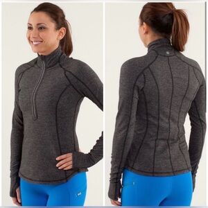 Lululemon Run U turn 1/2 Zip Reversible Pullover